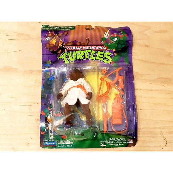 🐢 Vintage Playmates TMNT Movie Splinter 🐢 - Picture 1 of 3